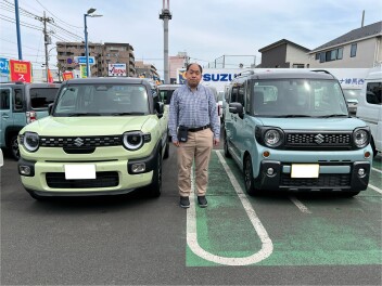 クロスビーご納車しました。